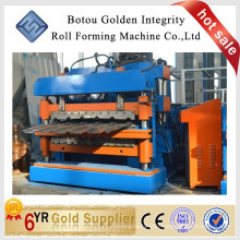 Double Layer Colored Metal Roof Tile Making Machinery